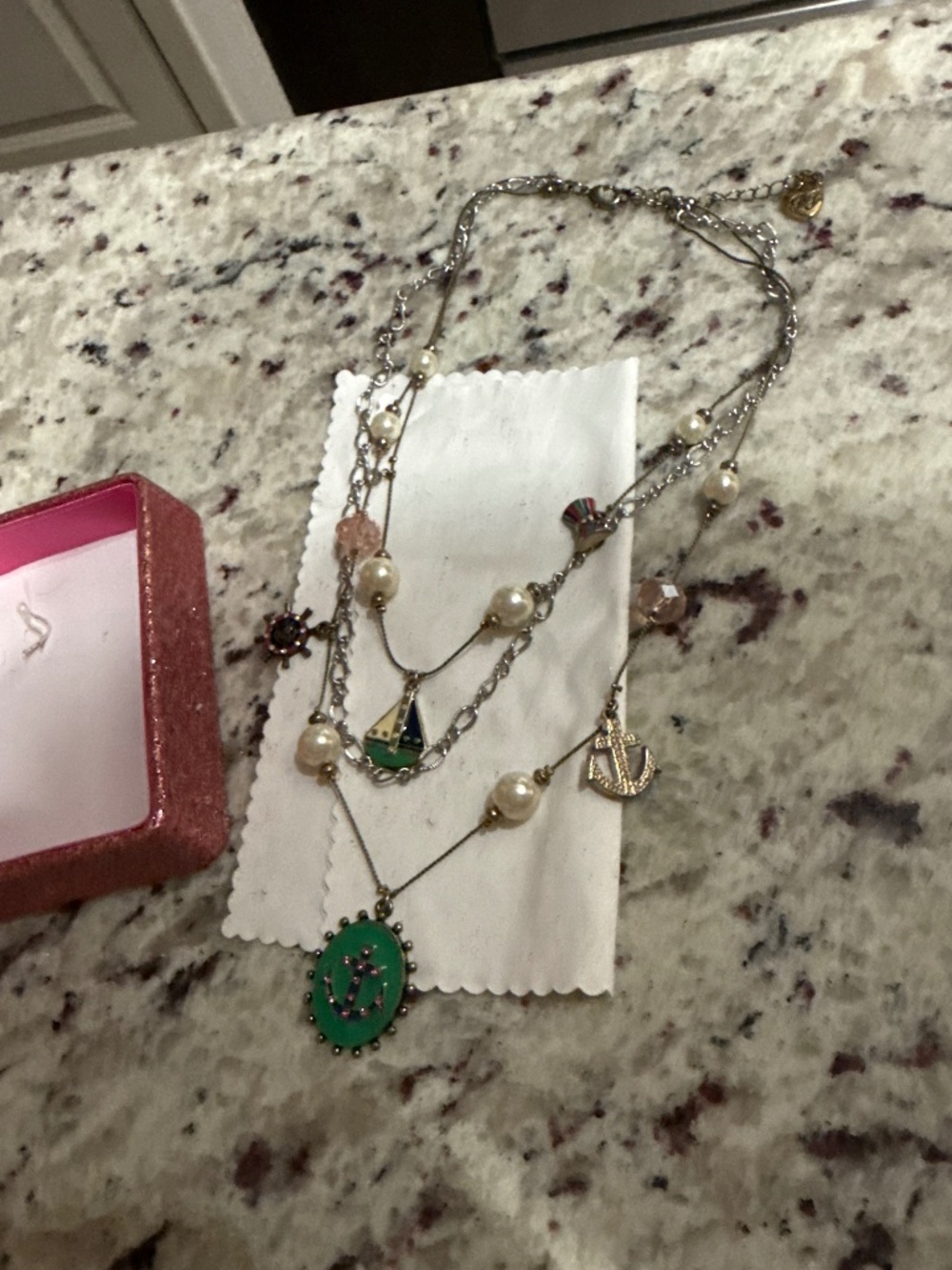 Betsey Johnson Nautical Necklace